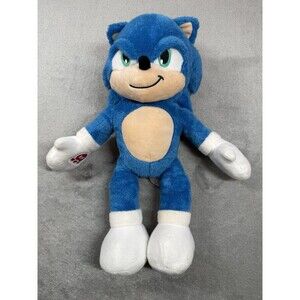 Build A Bear Sonic The Hedgehog 2 Plush Sonic Stuffed 18" With Voice